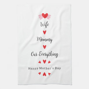 Echtgenote Moeders Onze Alles Cute Moederdag Lief Theedoek