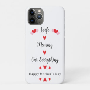 Echtgenote Moeders Onze Alles Cute Moederdag Zoet Case-Mate iPhone Case