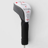 Echtgenote Moeders Onze Alles Cute Moederdag Zoet Golfheadcover (Schuin)