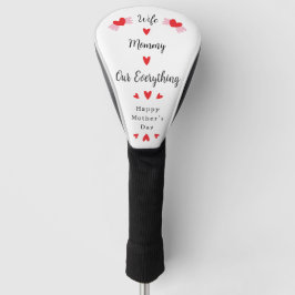 Echtgenote Moeders Onze Alles Cute Moederdag Zoet Golfheadcover