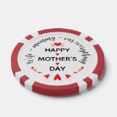 Echtgenote Moeders Onze Alles Cute Moederdag Zoet Poker Chips (Enkel)