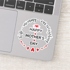Echtgenote Moeders Onze Alles Cute Moederdag Zoet Sticker