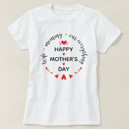 Echtgenote Moeders Onze Alles Cute Moederdag Zoet T-shirt