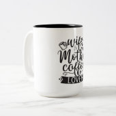 Echtgenote Mok Koffie Lover Quote (Voorkant links)