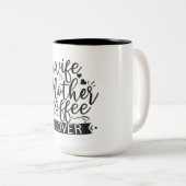 Echtgenote Mok Koffie Lover Quote (Voorkant rechts)