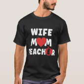 Echtgenote Momeacher Funny Moederdag familie T-shirt (Voorkant)