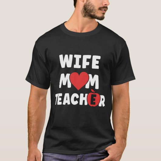 Echtgenote Momeacher Funny Moederdag familie T-shirt (Voorkant)