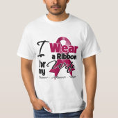 Echtgenote - Multiple Myeloma Ribbon T-shirt (Voorkant)