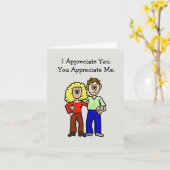 Echtgenote of Echtband de Kaart van de Dag van de  (Gele Bloem)