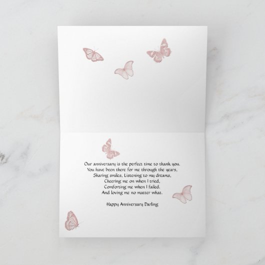 Echtgenote op 11e trouwdag, een dagbloem kaart (Binnen)