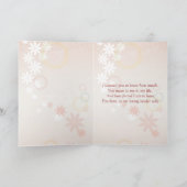 Echtgenote Rozen van de Birthday-kaart Lilies Hear Kaart (Binnen)