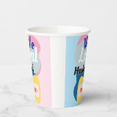 Echtgenote, trouwe echtgenoot, sterkte papieren bekers (Links)