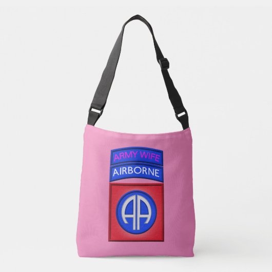 Echtgenote van de afdeling Luchtvaart Crossbody Tas (Voorkant)