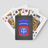 Echtgenote van de afdeling Luchtvaart  Pokerkaarten (Achterkant)