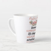 Echtgenote van de dominee omdat super geweldig lev latte mok (Linkerhoek)