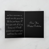 Echtgenote van de geboorte kaart (Binnen)