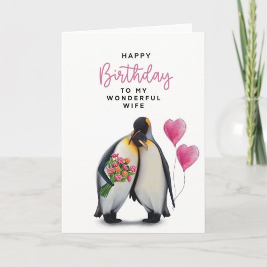 Echtgenote van de geboorte kaart (Voorkant)