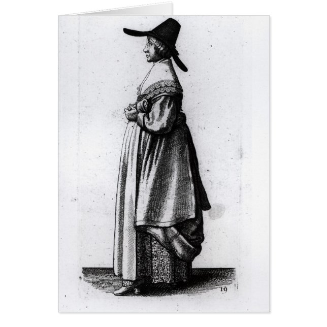 Echtgenote van de handelaar, 1640 (Voorkant)