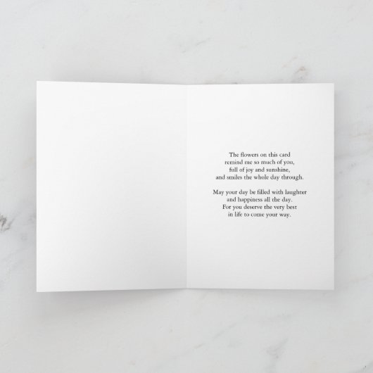 Echtgenote van de Kaart Rozen (Binnen)