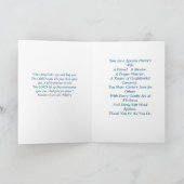 Echtgenote van dominee BE Dank je wel Bedankkaart (Binnen)