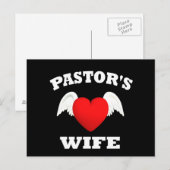 Echtgenote van dominee briefkaart (Voorkant / Achterkant)