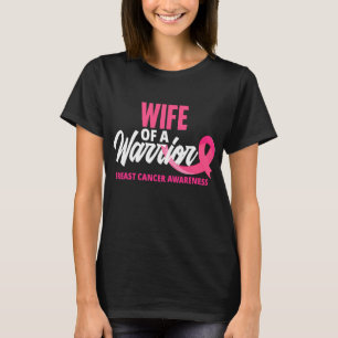 Echtgenote van een baarmoederborstkanker t-shirt