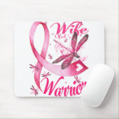 Echtgenote van een dragonfly-borstkanker bij de vr muismat (Met muis)