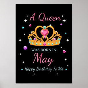 Echtgenote van een koningin in mei poster