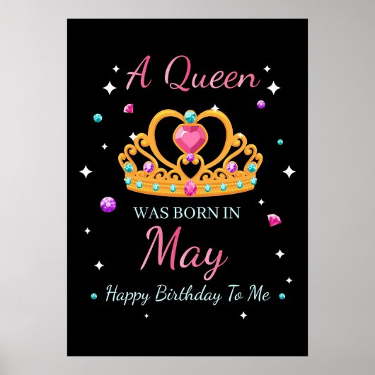 Echtgenote van een koningin in mei poster (Voorkant)