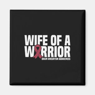 Echtgenote van een Warrior Brain Aneurysm Awarenes Magneet