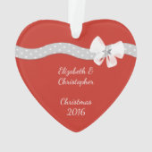 Echtgenote van eerste kerstliefde ornament (achterkant)