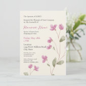 Echtgenote van Farewell Kaart (Staand voorkant)