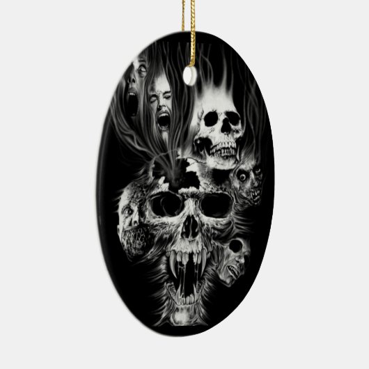 Echtgenote van Halloween - Keramisch Ornament (Rechts)