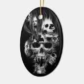Echtgenote van Halloween - Keramisch Ornament (Links)
