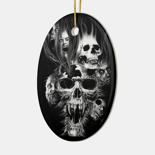 Echtgenote van Halloween - Keramisch Ornament (Links)