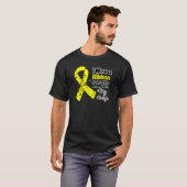 Echtgenote van Hero in mijn leven, Sarcoma Awarene T-shirt (Voorkant volledig)