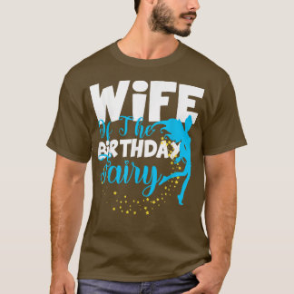 Echtgenote van het Birthday Fairy Fantasy Birthday T-shirt
