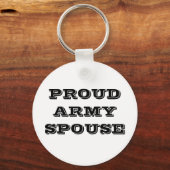 Echtgenote van het Sleutelhanger Proud Army (Voorkant)
