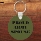 Echtgenote van het Sleutelhanger Proud Army (Voorkant)