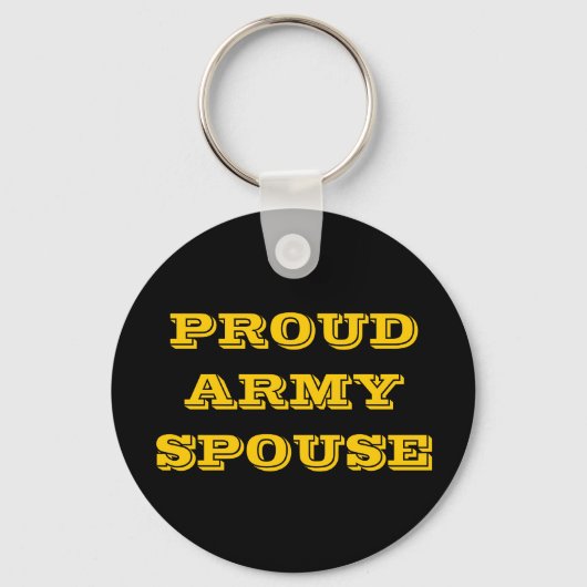 Echtgenote van het Sleutelhanger Proud Army (Voorkant)