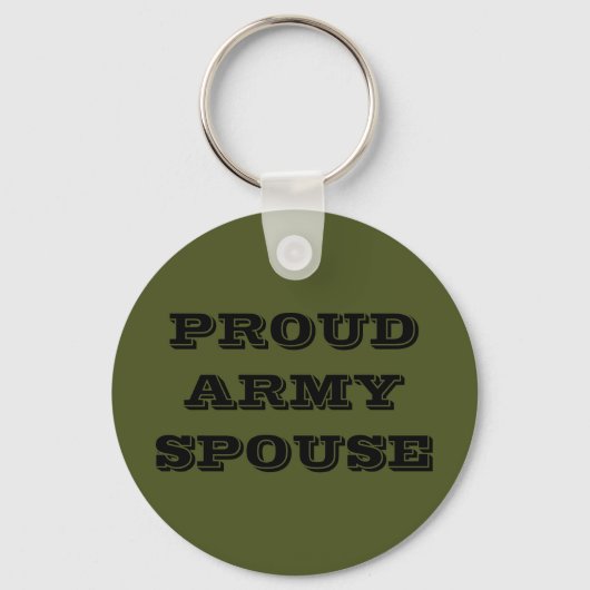 Echtgenote van het Sleutelhanger Proud Army (Voorkant)