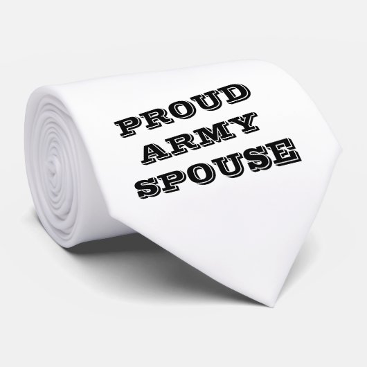 Echtgenote van het stropdas Proud Army (Opgerold)