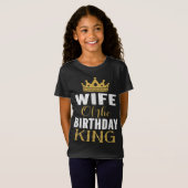 Echtgenote van koning Boys Bday Gift for T-shirt (Voorkant volledig)