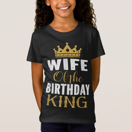 Echtgenote van koning Boys Bday Gift for T-shirt (Voorkant)