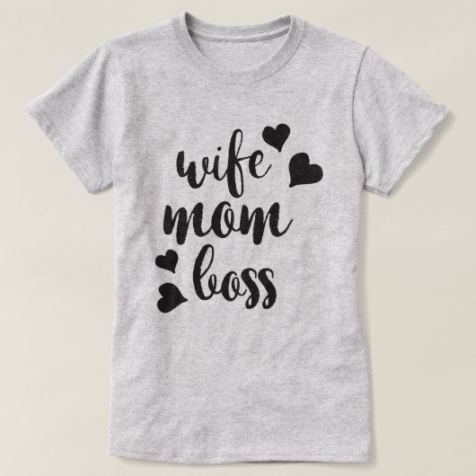 Echtgenote van Mam Boss Women's T-Shirt (Design voorkant)