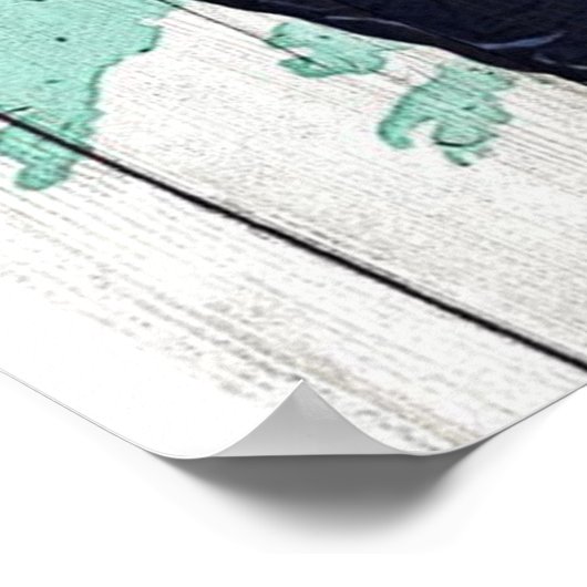 Echtgenote van mijn echtgenoot Gift | Op de brief  Poster (Hoek)