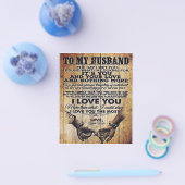Echtgenote van mijn man | Husband Lovely Gift Flyer (Enkel)
