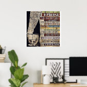 Echtgenote van mijn man | Nieuw thuisdecor Poster (Thuiskantoor)