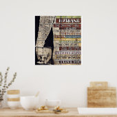 Echtgenote van mijn man | Nieuw thuisdecor Poster (Keuken)