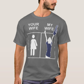 Echtgenote van mijn vrouw, grappige vrouw van Husb T-shirt